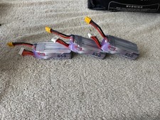 3Pack GAONENG GN3 Flight Power Lipo 650 mAh 60c/120c 4S1P 15.2v 9.88WH 