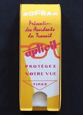 OPTICIL advertising reel display protect your eyesight optician H=23cm