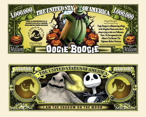 Oogie boogie billet - boogie,