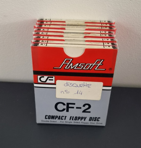 Lot disquettes 3 pouces - 8,