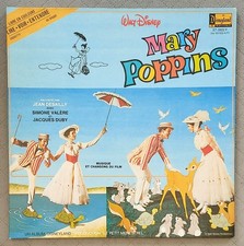 Livre Disque 33 t Mary Poppins