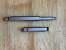 Rotring Newton Silver Fountain Pen - Fine Nib - c. Mid 90s - Germany