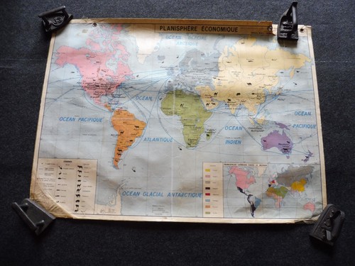 Ancienne carte scolaire - ancienne,
