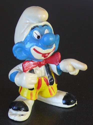 Figurine schtroumpf clown - figurine,