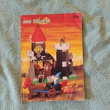 lego  castle knights 1906 Majisto's Tower Instruction manual only used