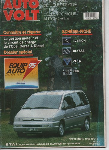 Citroen evasion peugeot 806 - evasion,