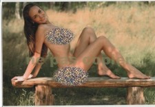 Housewife Fully Nude On A Bench _ Erotic _ No Panties _ Naked