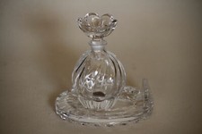 Flacon fleur et support en