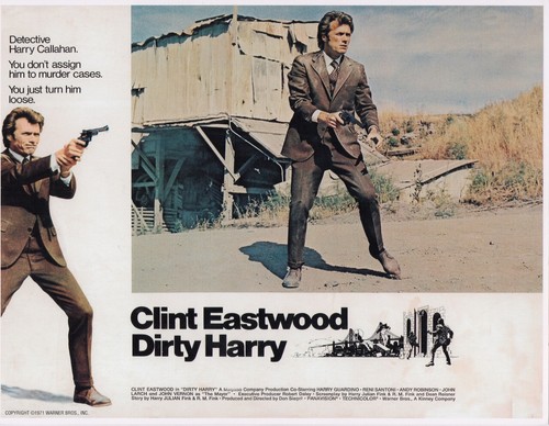 Dirty harry lobby card - harry, card.