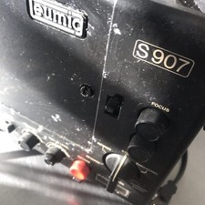 Eumig S907 Super 8 Sound Movie Projector w/ Reel & Instructions turns on - As-is