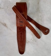 Sangle de guitare en cuir fait