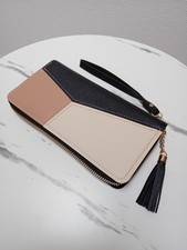 Portefeuille Femme Long en Cuir PU – Porte-Monnaie et Porte-Cartes Élégant