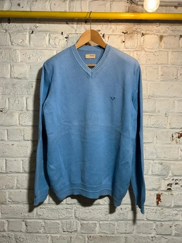 Pull neck avirex bleu - v-neck,
