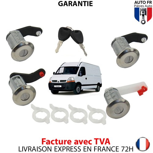 Kit serrures barillets - 4,
