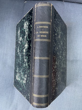Livre ancien histoire Guerre