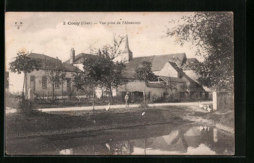 Cpa couy vue - cpa, couy,
