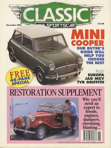 Classic and sportscar - classic, 11/1992