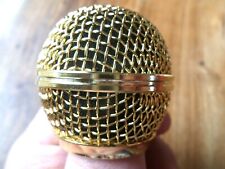 Grille DORE pour micro Shure