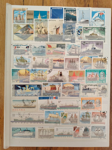 Timbres bateaux - de,