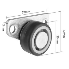 Rouleaux de porte coulissante