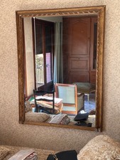 Grand miroir, ancien en bois