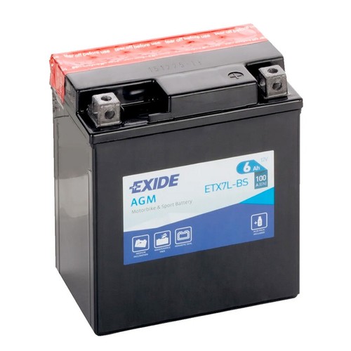 Batterie moto exide etx7l - exide, etx7l-bs