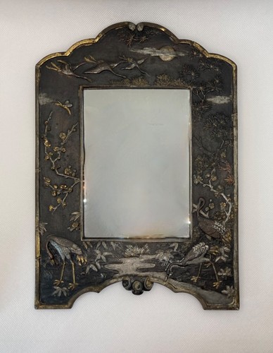 Ancien miroir art nouveau - ancien,