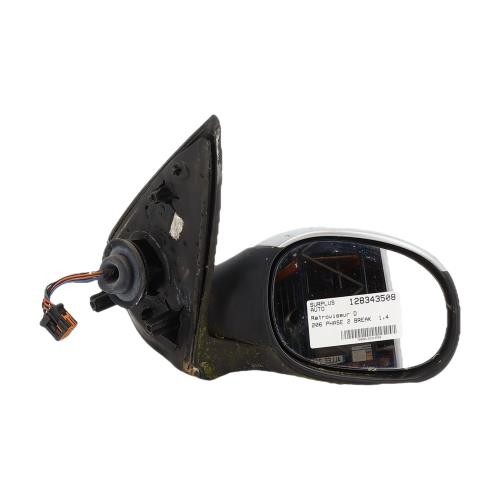 Retroviseur droit peugeot 206 - droit,