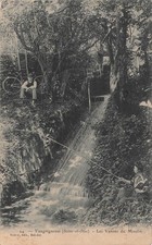 91 VAUGRIGNEUSE VALVES DU MOULIN - BICYCLE CYCLIST FISHERMAN - 67058