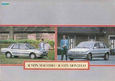 Brochure Austin / MG Maestro /