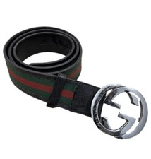 Ceinture Gucci Noir En Cuir