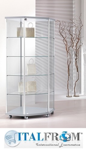 Coin vitrine meuble - meuble,