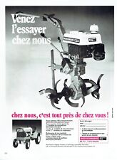  Advertising 0722 1974 Motostandard Microtractor Come Try It