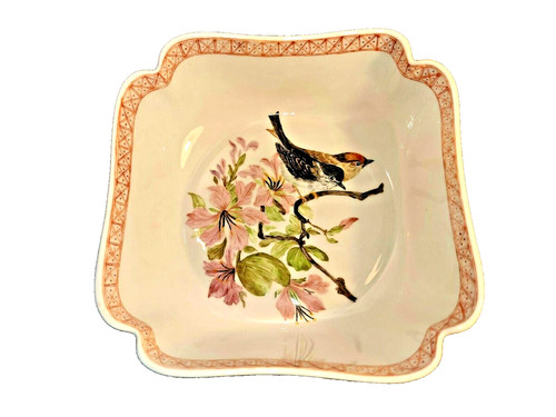 Plat porcelaine peinte - plat,