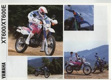 Brochure Yamaha XT600 / XT600E
