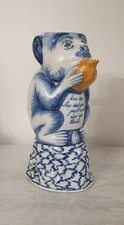 CERAMIQUE POT A LAIT SINGE MAKKUM DELFT  BOCH  ANCIEN SIGNE HOLLANDAIS