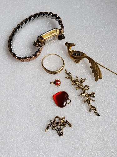 Fond tiroir bijoux anciens - tiroir,
