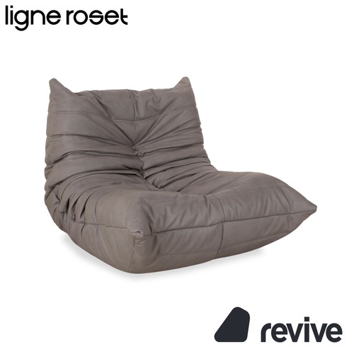 Ligne roset togo fauteuil gris - roset,