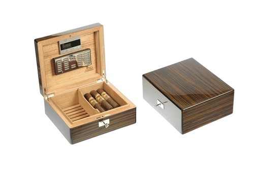 Boîte bois humidifié étui - bois,