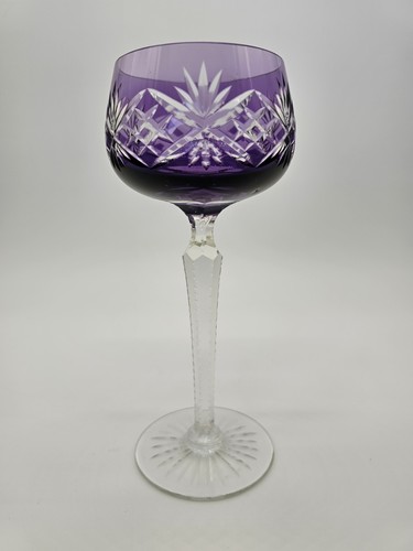 Amethyst cut clear crystal - to,