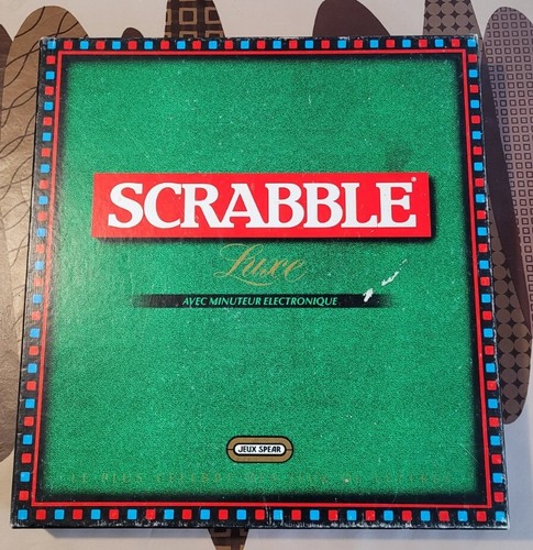Vintage scrabble luxe - scrabble,