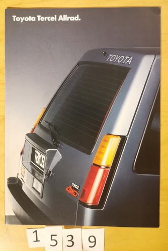 Toyota tercel allrad - toyota,