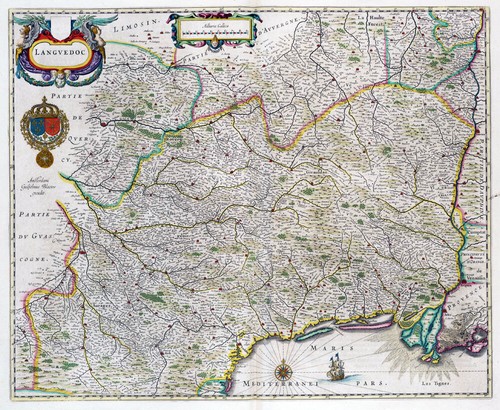 Reproduction carte ancienne - ,