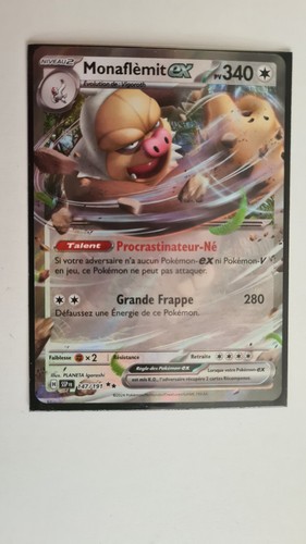 Carte pokémon monaflémit - pokémon,