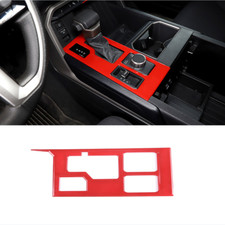 Bright red Car Inner Window Switch Panel Cover Trim For Toyota Sequoia 2023-2025