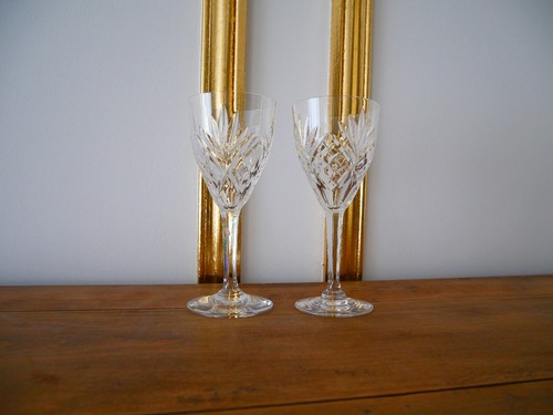 Verre eau cristal - verre,