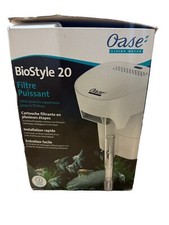 BioStyle 20 Hang-On Filter - Grey - Oase Open Box Near Been Used