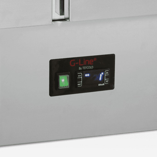 Comptoir saladette inox