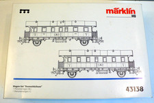 COFFRET MARKLIN "HO"   WAGEN