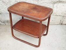 Ancienne table service thonet ? J. J kohn? Trolley bar bois courbe